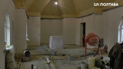 Ремонтні роботи у Свято-Михайлівському храмі