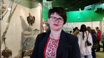 Олена Бджола, переселенка з Херсона, учасниця заходу Олена Бджола, переселенка з Херсона, учасниця заходу