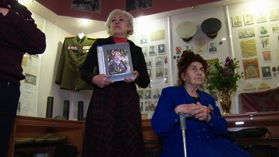 З учнями Кремінської школи зустрілась учасниця Другої світової війни