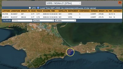 Пожежа на нафтобазі у Феодосії триває третій день після атаки ЗСУ — супутникові знімки