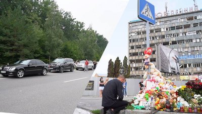 У Вінниці відбувся автопробіг пам'яті загиблих під час ракетного обстрілу