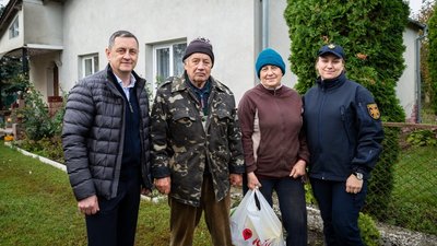 ветерани дснс, тернопільська область, дснс, відвідали ветеранів дснс