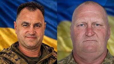 Полеглі військові з Буковини Дмитро Захарчук та В'ячеслав Кудринський