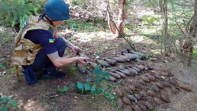 Понад 500 вибухонебезпечних предметів виявили рятувальники на Лінії Арпада на Закарпатті