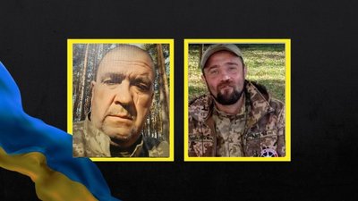 Військові зі Звенигородщини Анатолій Галушка та Олександр Слободяник