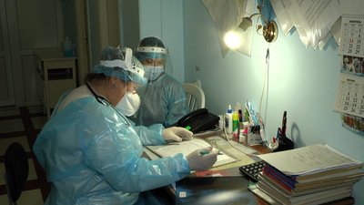 В Очаківській лікарні, що на Миколаївщині, киснем забезпечені всі 80 ліжок В Очаківській лікарні, що на Миколаївщині, киснем забезпечені всі 80 ліжок
