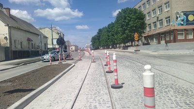 Ділянку на вулиці Шевченка відкрили для проїзду Ділянку на вулиці Шевченка відкрили для проїзду