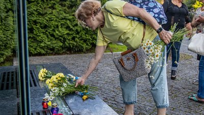 На Дніпропетровщині вшанували пам’ять загиблих в ІЛ-76 військових, — фоторепортаж На Дніпропетровщині вшанували пам’ять загиблих в ІЛ-76 військових, — фоторепортаж