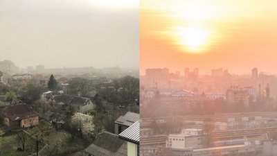 Пилова буря у Києві була найсильнішою за весь час метеоспостережень — обсерваторія