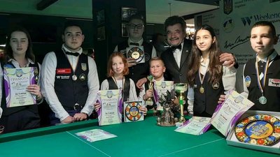 На Кіровоградщині відбувся чемпіонат України з більярду серед юніорів