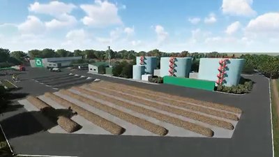 Лінія сміттєпереробного заводу Лінія сміттєпереробного заводу