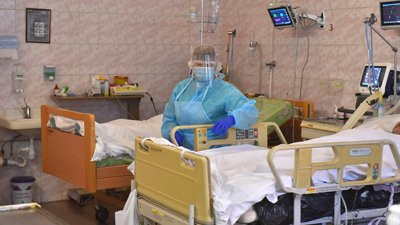 У херсонській лікарні 151 хворий на COVID-19 отримує кисневу терапію