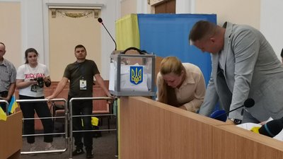 28 липня 2023 полтавські депутати голосували за усунення з посади секретаря Андрія Карпова 28 липня 2023 полтавські депутати голосували за усунення з посади секретаря Андрія Карпова