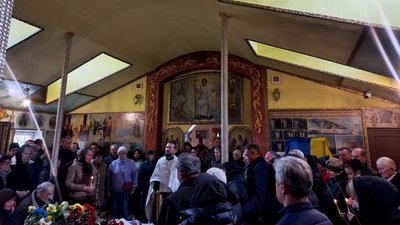 "Дякуємо, що загинув за країну". У Сумах поховали старшого сержанта Ігоря Дудка