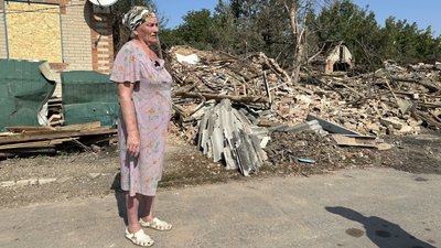 Селища Білбасівка на Донеччині біля міста Слов'янськ