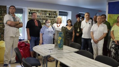 Понад 1200 шевронів різних військових частини: у Миколаєві відкрилася експозиція “Захисники України” Понад 1200 шевронів різних військових частини: у Миколаєві відкрилася експозиція “Захисники України”