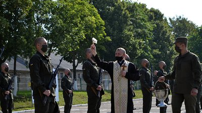 Майже 200 нацгвардійців прийняли присягу у Львові