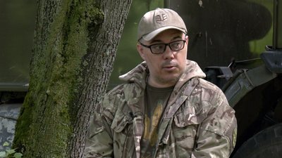 Пресофіцер бригади спецпризначення імені Івана Богуна Тарас Березовець