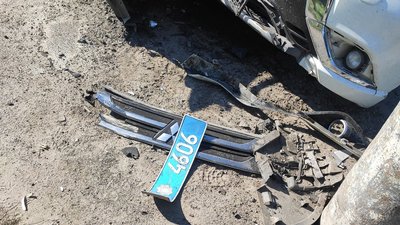 Колега травмованого волинського патрульного не може пояснити, як сталося ДТП Колега травмованого волинського патрульного не може пояснити, як сталося ДТП