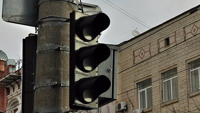 У центральній частині Кропивницького півтори доби не працюють світлофори