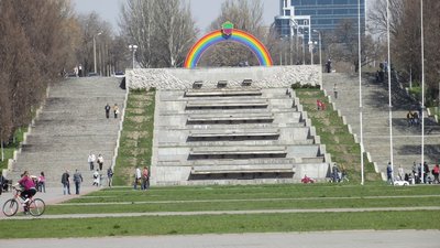 На ремонт конструкції запорізької "веселки" планують витратити 691 тис грн