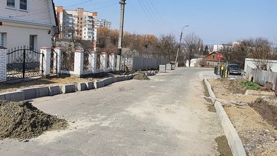 Капітальний ремонт дороги на вулиці Чехова цьог7о року планують завершити. Фото: Хмельницька міська рада. Капітальний ремонт дороги на вулиці Чехова цьог7о року планують завершити. Фото: Хмельницька міська рада.