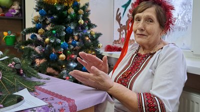 У шелтері переселенців Луганщини в Дніпрі святкували Щедрий вечір – фоторепортаж