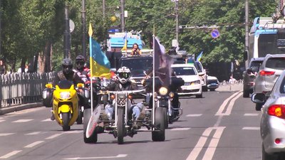 "Шлях незалежності": у Маріуполі стартував авто-мото пробіг