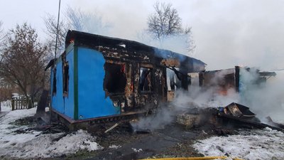 На Чернігівщині під час пожежі загинула пенсіонерка