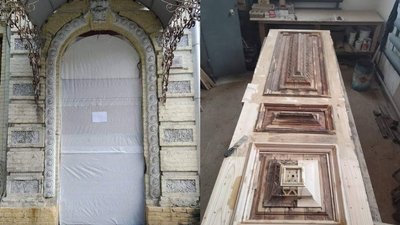 Двері черкаської музичної школи повернулись після реставрації в Івано-Франківську Двері черкаської музичної школи повернулись після реставрації в Івано-Франківську