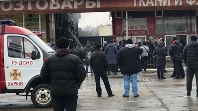 Пожежу на Барабашово поліцейські розслідують як підпал Пожежу на Барабашово поліцейські розслідують як підпал