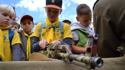 У Житомирі пластуни розпочали новий скаутський рік У Житомирі пластуни розпочали новий скаутський рік