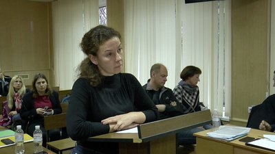 Мати загиблого Артема Левченка Наталія Левченко