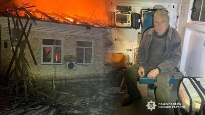 Травмований 65-річний охоронець: російський ударний дрон атакував підприємство