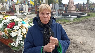 Тітка бійця Ольга Рибакова Тітка бійця Ольга Рибакова