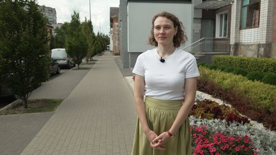 Представниця міського управління ЖКГ Тетяна Корж Представниця міського управління ЖКГ Тетяна Корж