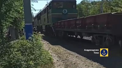 У Маріуполі окупанти запустили поїзд до Волновахи
