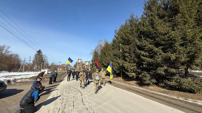 Підгороднянська ОТГ, похорон, прощання із бійцем, Ігор Халанич, 6 березня 2026, Тернопіль