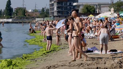 Пляж в Одесі 2025, Пляжі в Одесі, пляж біля Будинку Павлових