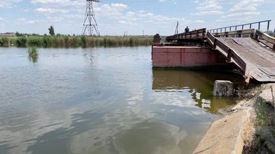 Підняття рівня води на Миколаївщині пошкоджує мости Підняття рівня води на Миколаївщині пошкоджує мости