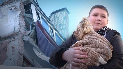 "У кімнаті діра на усю стіну": історія родини, яка залишилась без житла після вибуху у хмельницькій багатоповерхівці
