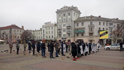 У Тернополі провели акцію проти насильства