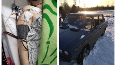 Волонтер із Полтави перебуває у реанімації після обстрілу