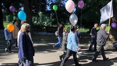 Марш-ходотон до Дня захисту дітей реабілітаційний центр "Дорога життя" проводить понад 20 років Марш-ходотон до Дня захисту дітей реабілітаційний центр "Дорога життя" проводить понад 20 років