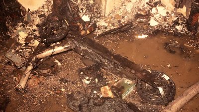 Пожежа у ЖМ "Радужний" через електросамокат