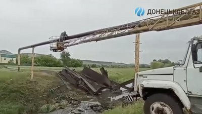 Удар по мосту Краматорськ