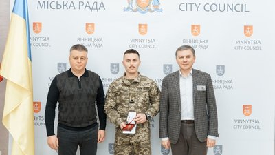Пілот на псевдо “Karaya” отримав відзнаку “За заслуги перед Вінницею”