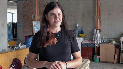 Волонтерка Каріна Шпаковська Волонтерка Каріна Шпаковська