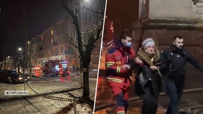 Пожежа у п'ятиповерхівці в Харкові: врятували шістьох людей