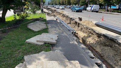 Ремонт тепломереж в Охтирці